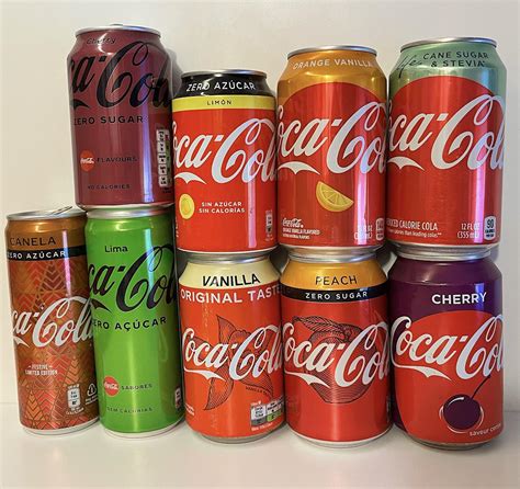 what flavors are at coca cola factory